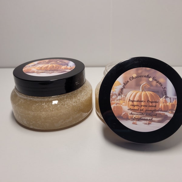 Pumpkin Cheesecake Sugar Scrub- 5oz.