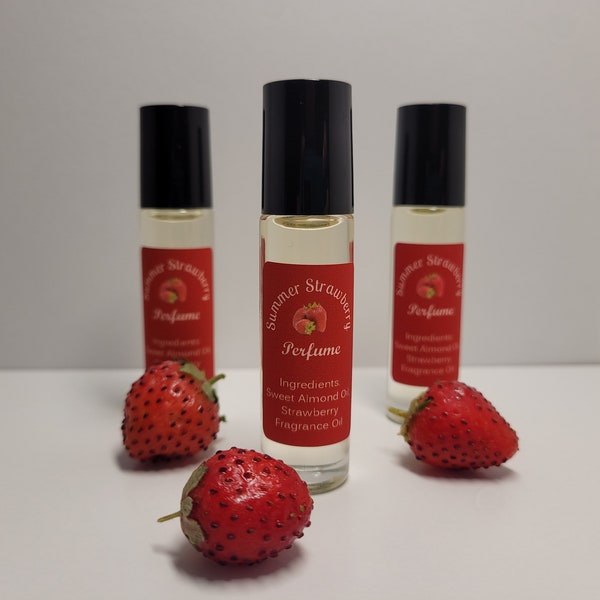 Summer Strawberry Perfume- 10ml