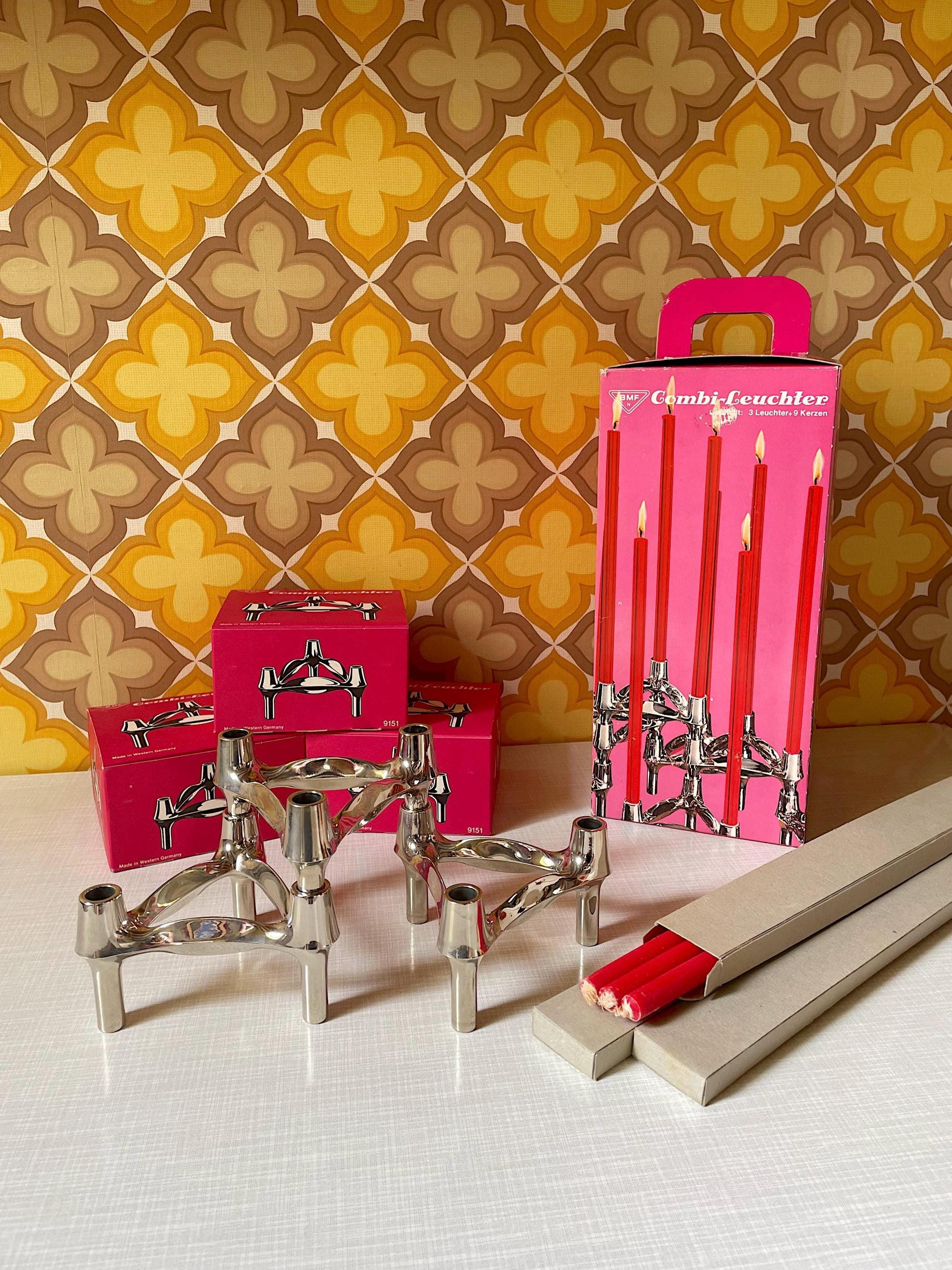 STOFF NAGEL ストッフナゲル 希少60年代オリジナルヴィンテージレア キャンドルホルダー ＆ フラワーベースの通販 | 家具