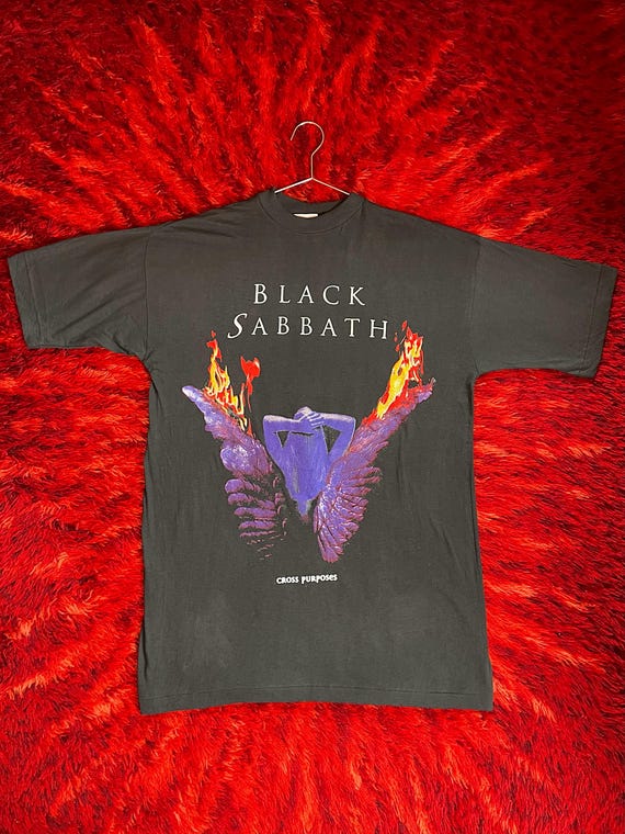 1994 Black Sabbath Cross Purposes Tour T-shirt / Band Shirt With
