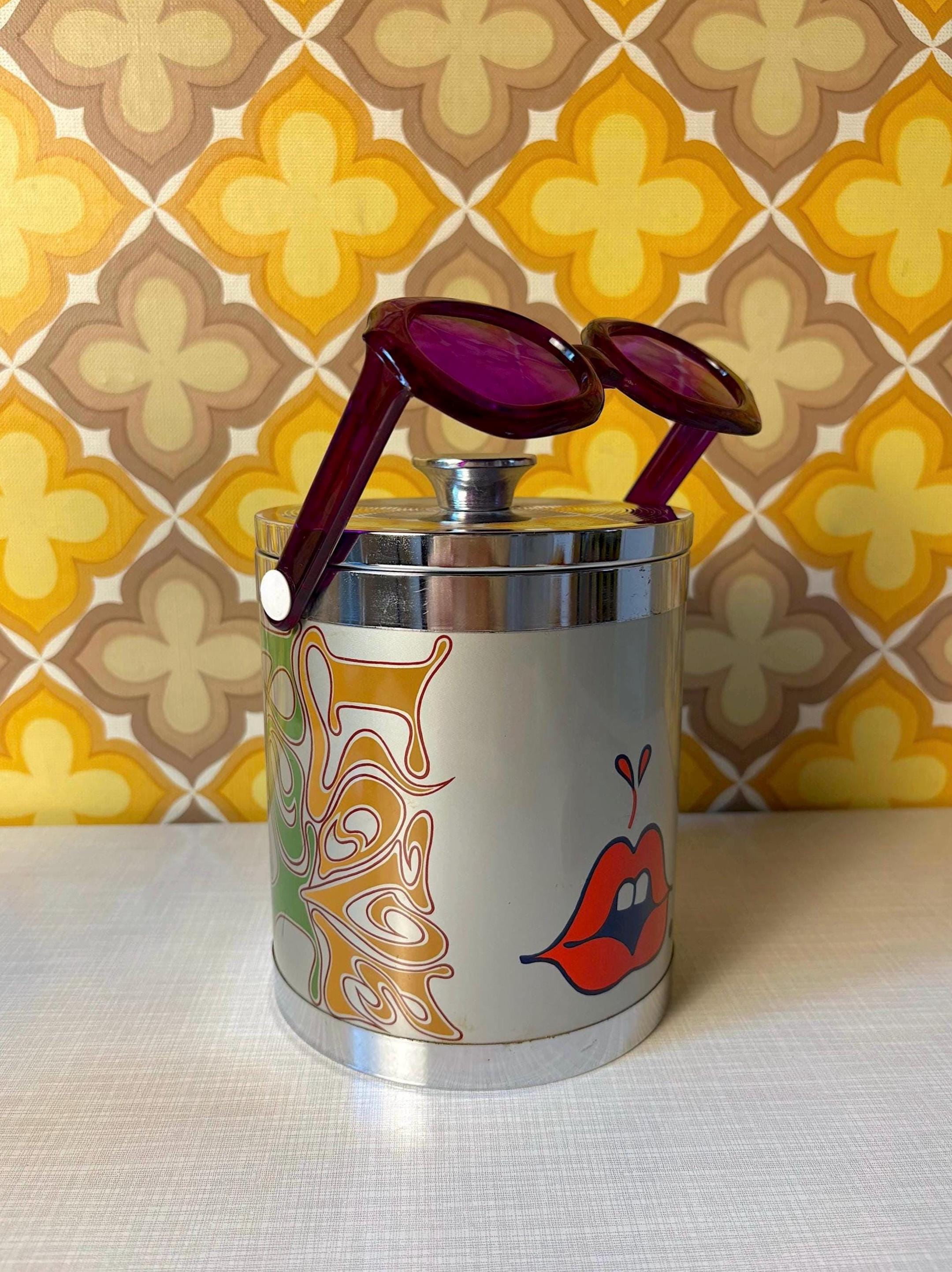 Peter Max Ice Bucket - Etsy Canada