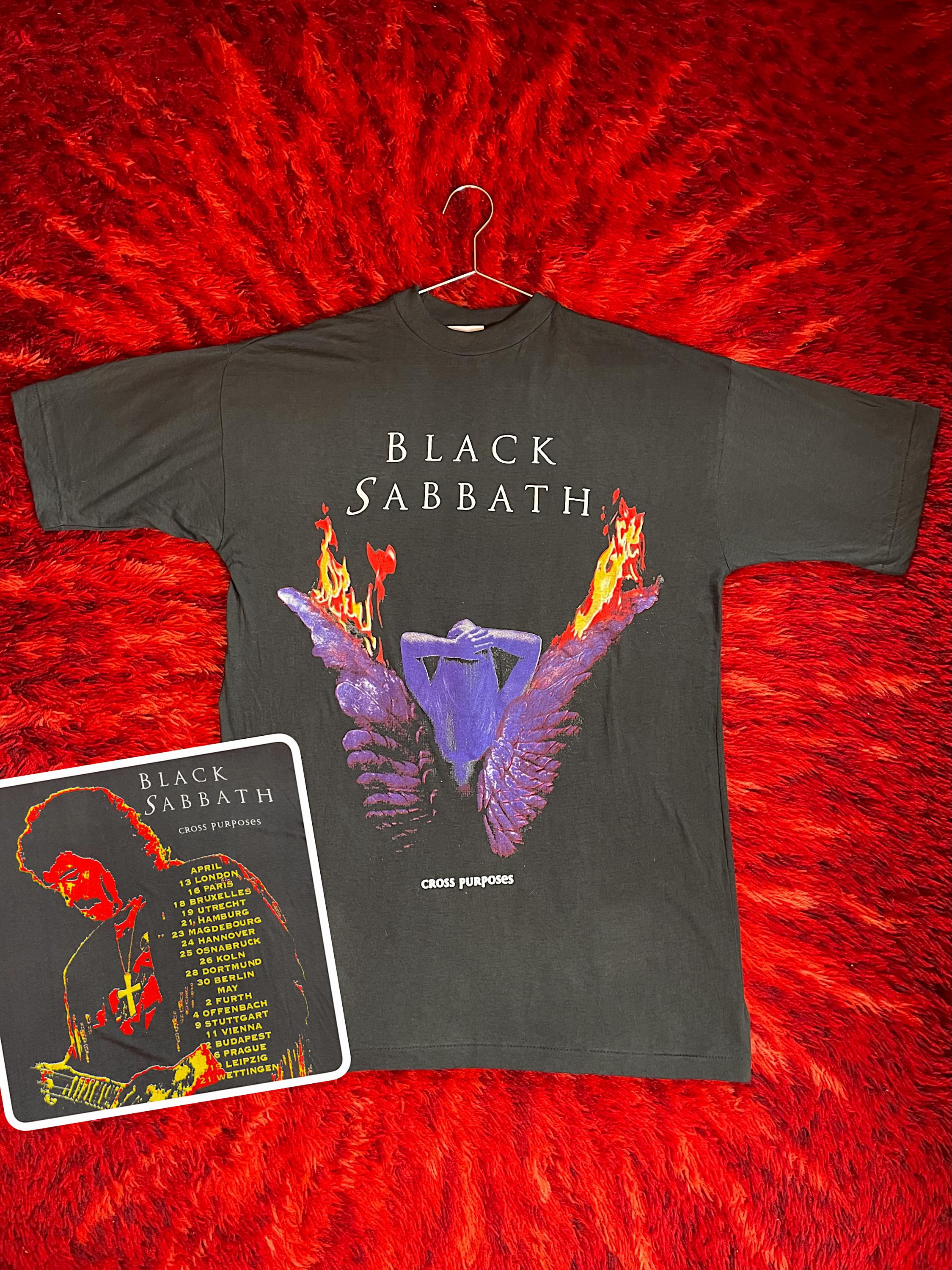 1994 Black Sabbath Cross Purposes Tour T-shirt / Band Shirt With