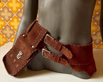 Amakando Cintura da Donna Woodstock | Cintura Hippie Colorata | Etnico Cinture | Fascia sfondi Hippie
