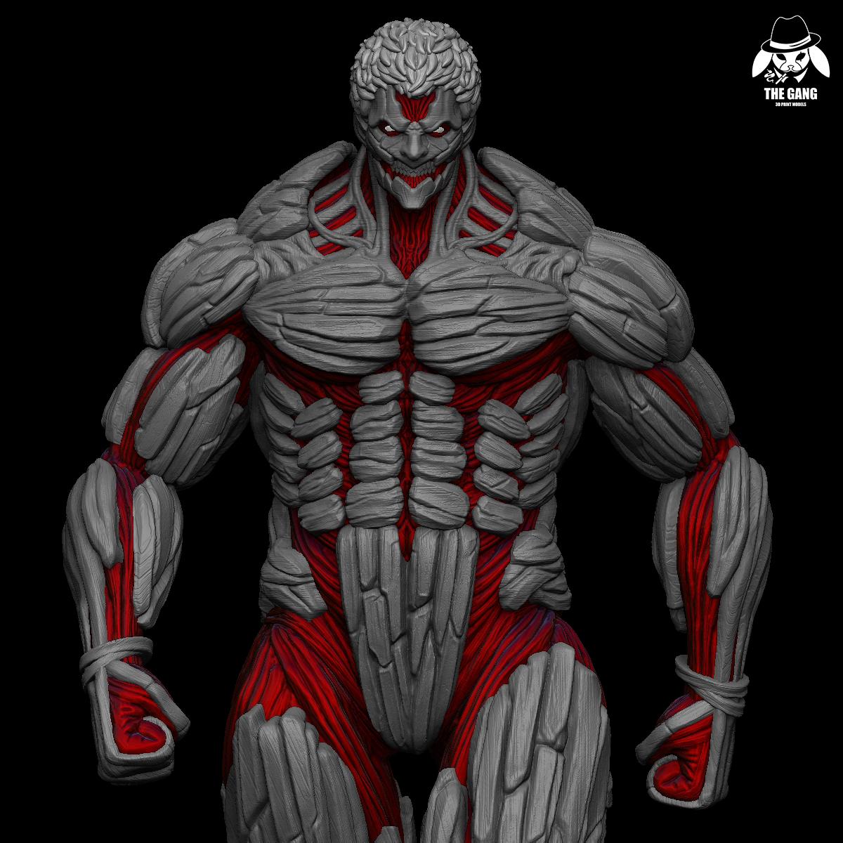 Figurine Armored Titan - Attack on Titan - 1/10 scale