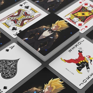 Bicycle dragon ball z playing cards hotsell