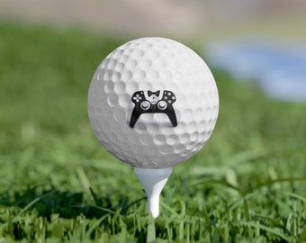 Game On: Tuxedo-Styled Controller Golf Balls Set
