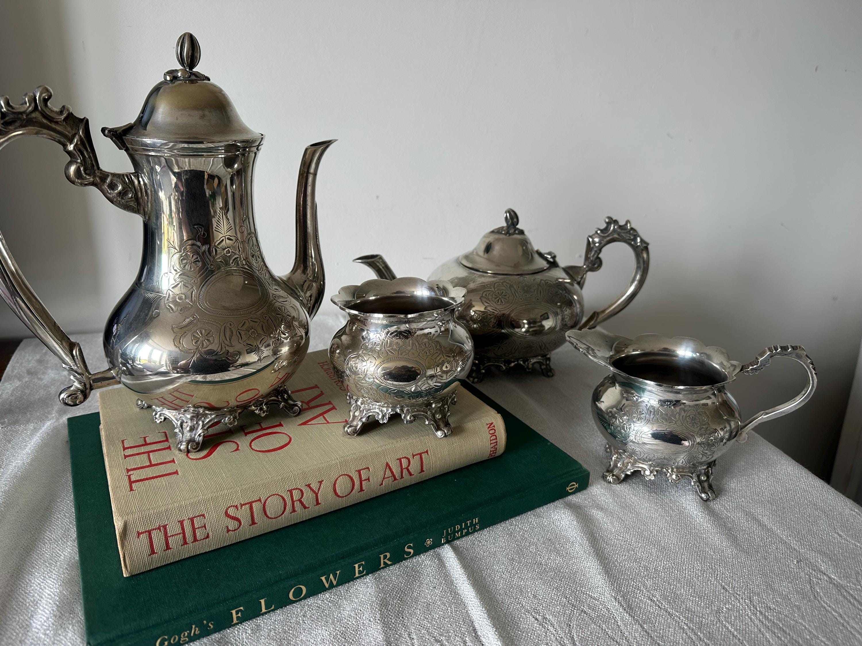 シルバープレート SILVER PLATE ポット シルバー ティーポット」の人気