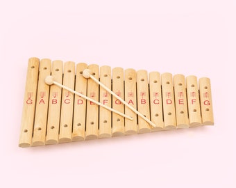 Xylophone, Marimba, Instrument de percussion pour débutants, Instrument de musique pour enfant, Jouet en bois, xylophone jouet musical pour enfants