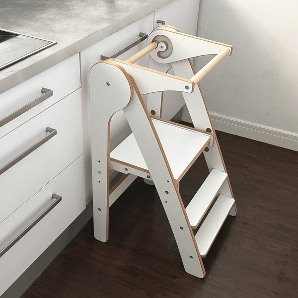 Tower Kitchen Montessori Learning Lernturm Etsy