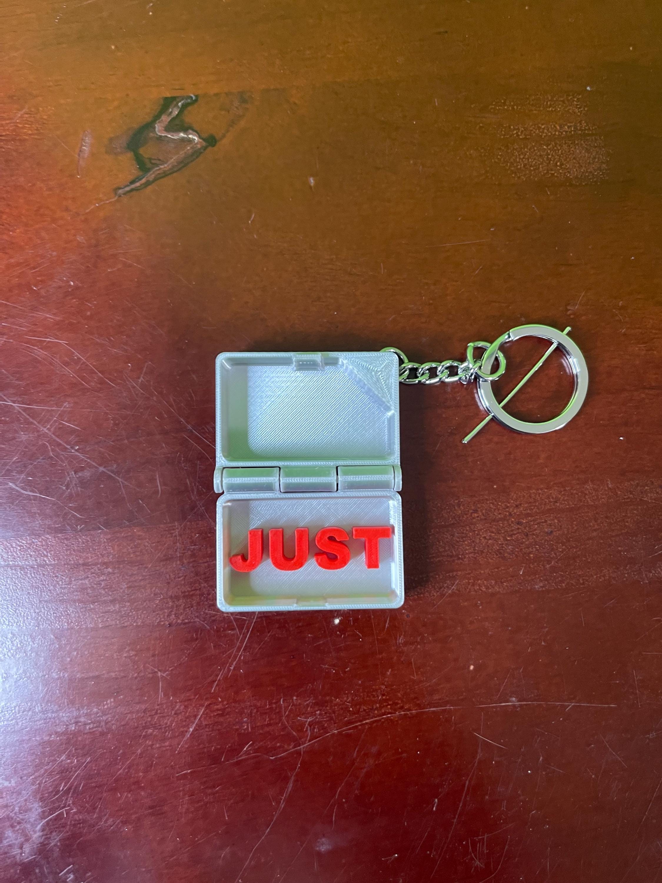 Keychain Just in Case Dad Joke - Etsy