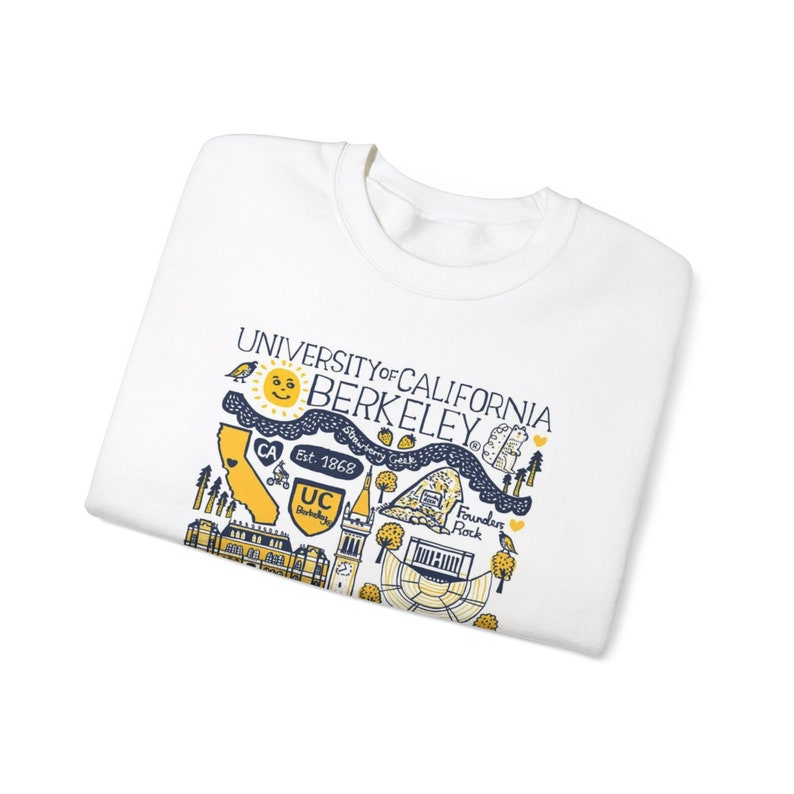 University of California Berkeley Crewneck College Sweatshirt Tailgate ...