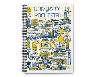 University of Rochester Spiral Notebook | College Notebook | College Materials | College Decision Day