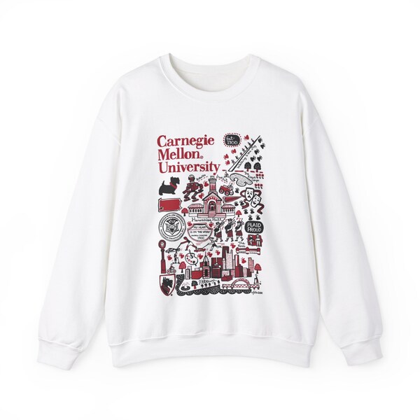 Carnegie Mellon University Crewneck | College Sweatshirt | Tailgate Apparel | Custom College Merch | Unisex