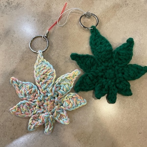 Pot Leaf Keychain