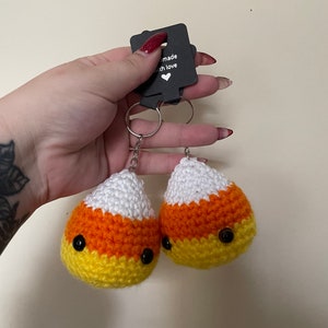 Candy Corn & Ghost Keychains