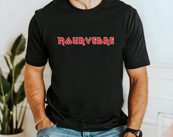 Mourvedre Wine Tee, Rode Wijnliefhebber, Sommelier Cadeau, Metal Band Shirt, Rhone Varietal, GSM Shirt, Paso Robles Wijnproeverij, Rock n Roll Wijn