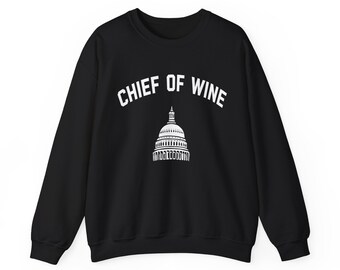 Chief of Wine sweatshirt met ronde hals