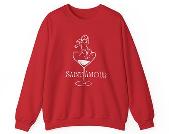 Saint Amour Wine Cherub Sweatshirt