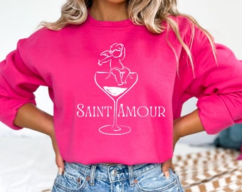 Saint Amour Wine Cherub Sweatshirt