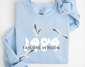 1989 Blue Album Sweatshirt Taylors Version,  Swiftie Tshirt, Taylor, Swifty Sweatshirt, Eras Tour Merch