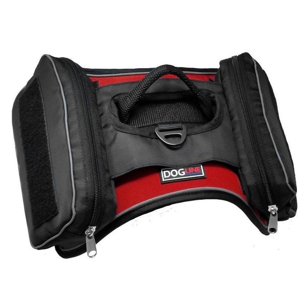 Quest Removable Utility Saddlebags + Built-In Waste Bag Dispenser