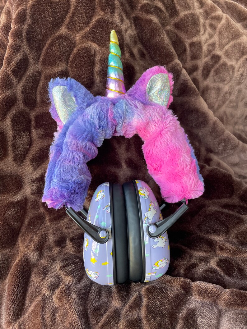Unicorn Hearing Protection for Kids Noise Canceling Headphone Etsy