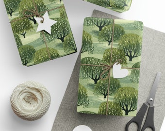 Bezauberndes Willow Dreams Geschenkpapier - Geschenkpapier - Wispers of Willows Past Geschenkpapier