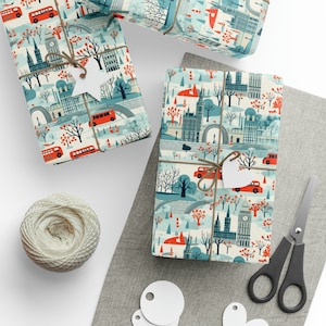 London Calling Wrapping Paper - A Glimpse of British Charm