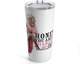 Diamond Dolly Insulated Tumbler - 20oz Dolly Parton Cup