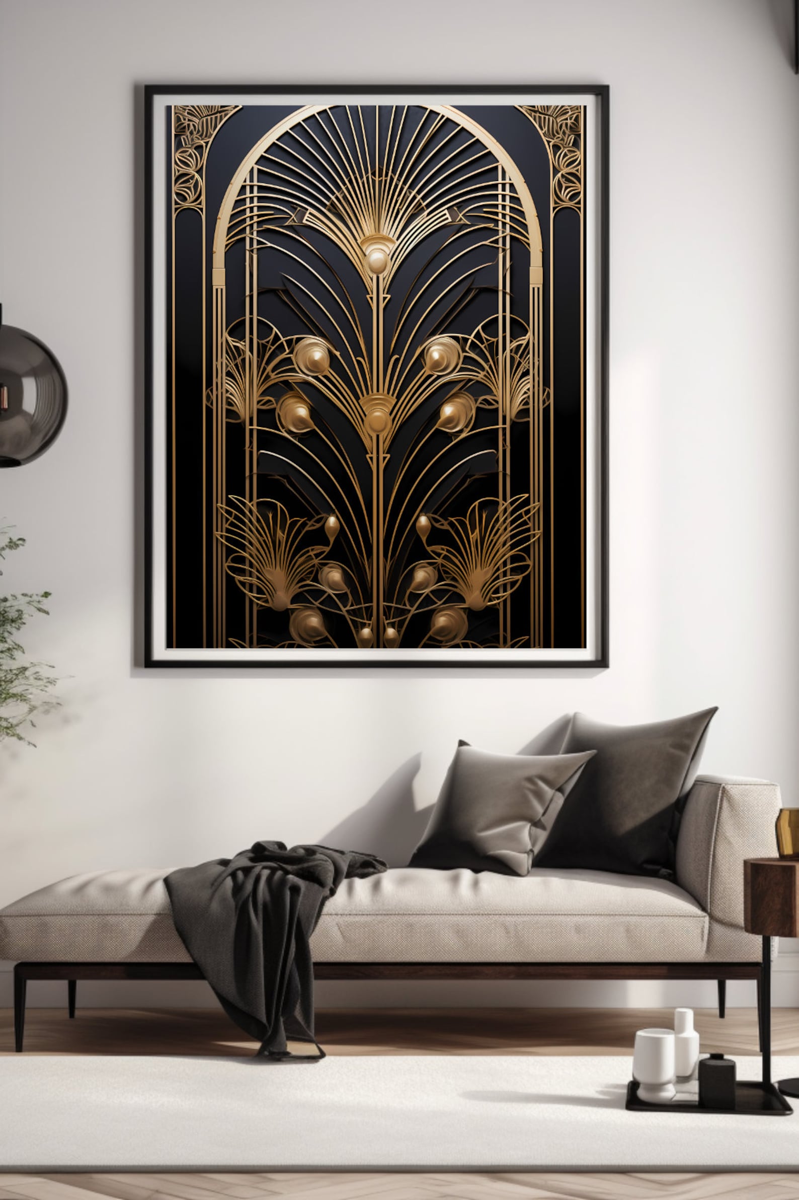 Art Deco Print | Home Décor | Wall Art Print | Printable Poster | Art ...