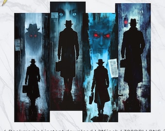 Horrorfilm Lesezeichen, druckbare Lesezeichen, Horror Liest Lesezeichen, Gothic Lesezeichen, Lesezeichen Blätter, Murder Mystery Lesezeichen, Dark Gothic