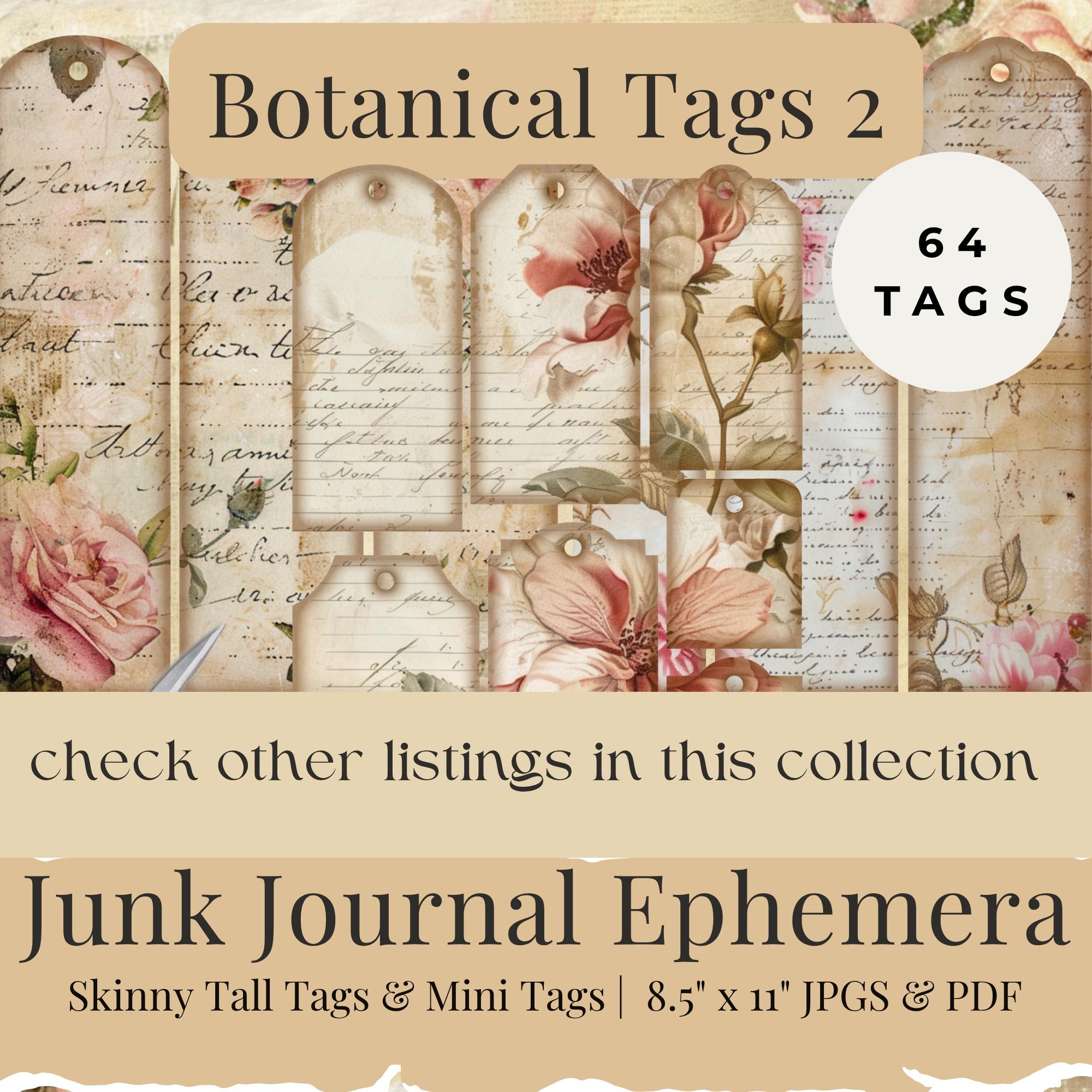 Fall Junk Journal Papers, Autumn Printable Pages, Cozy Scrapbook