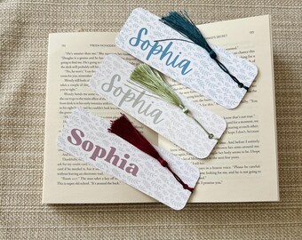 Leather Bookmark, Customized Gifts, Custom Bookmarks