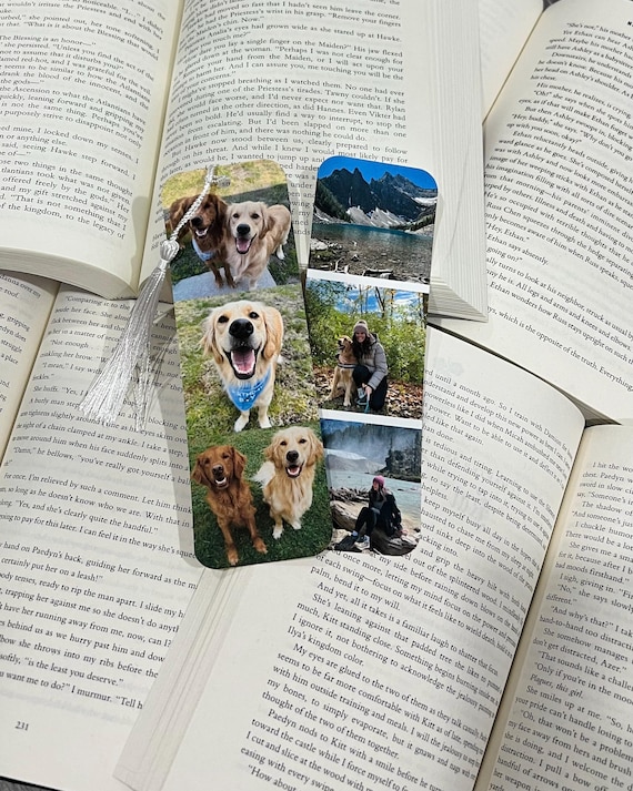 Personalized Photo Bookmarks, Create Your Own Custom Photo Bookmark, Customizable Photo Bookmarks,Custom Photo Bookmark Gift, Christmas Gift
