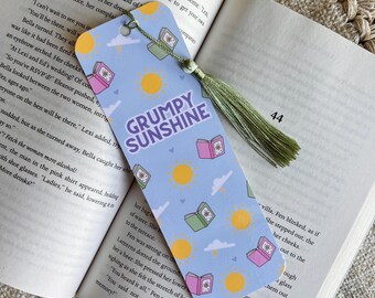 Book Trope Bookmark, Grumpy Sunshine Bookmark, Booklover, Book Genre Bookmark, Book Trope Bookmark, Grumpy Sunshine Trope