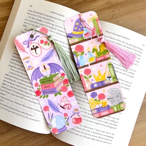 Romantiek bladwijzer, boek fantasie bladwijzer, romantiek boekenclub, draken bladwijzer, kous Stuffer