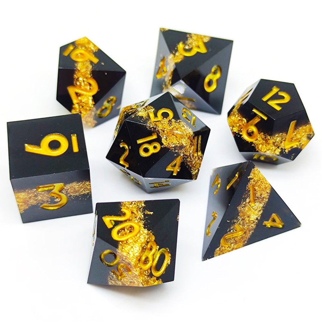 Liquid Core Dnd Dice Liquid Core Dnd Dice Set Handmade Etsy