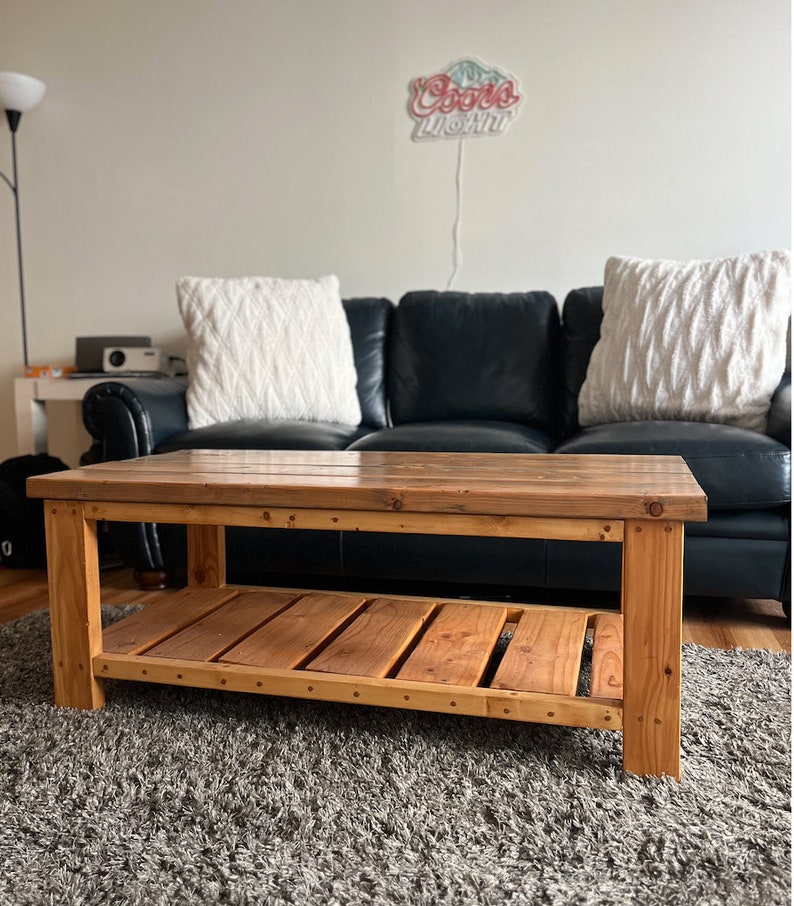 Farmhouse Coffee Table Etsy