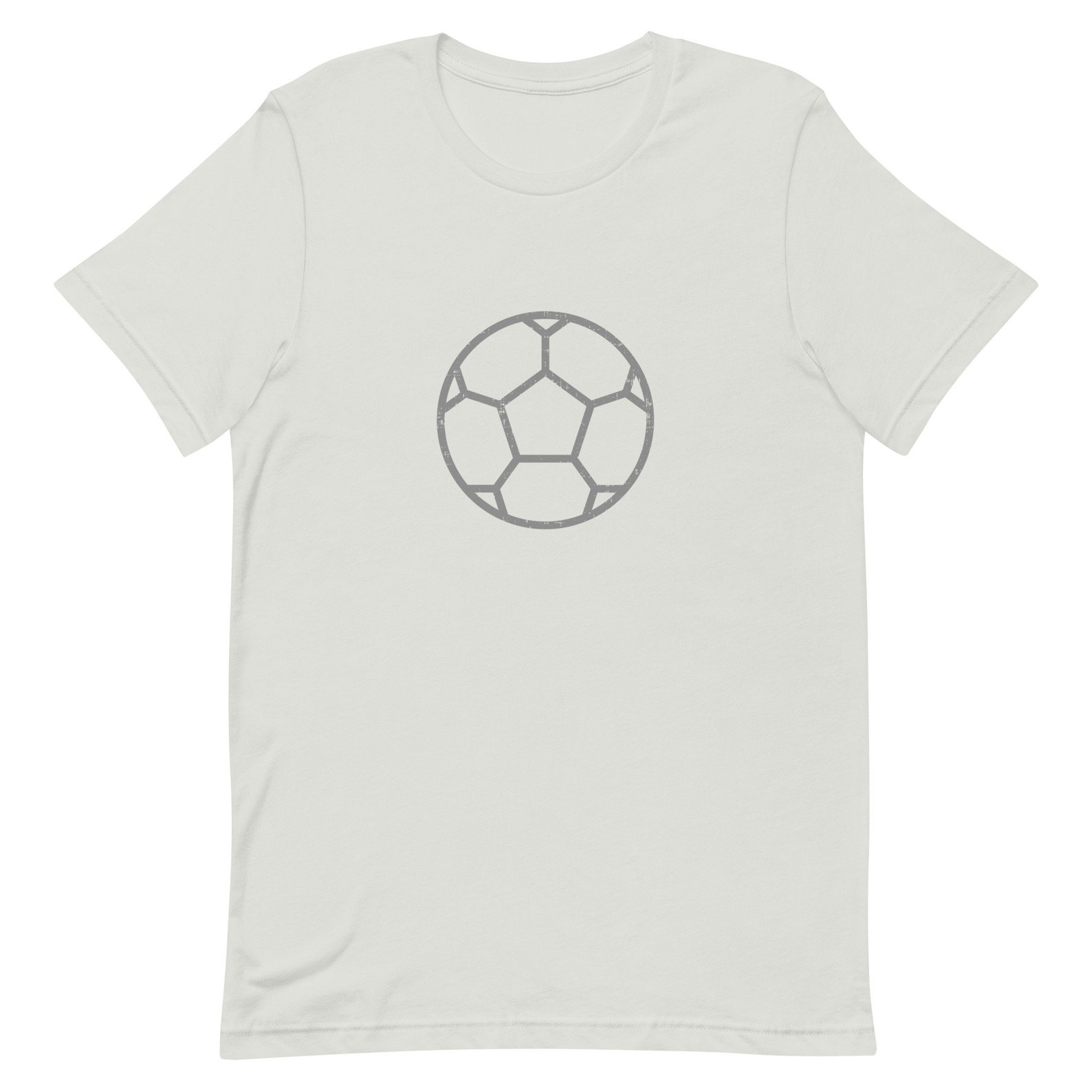 Minimal Soccer Icon Tshirt, Football Fan Tee, Sport Lover Shirt
