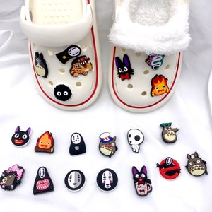 Kuromi Shoe Decoration Charms Pvc Cute Clog Pins Shoe - Temu