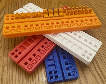 Organizzatore di pezzi di gioco, Organizzatore di pezzi di gioco Catan, Coloni di Catan, Porta pezzi, Vassoio di gioco, Vassoio di gioco stampato in 3D