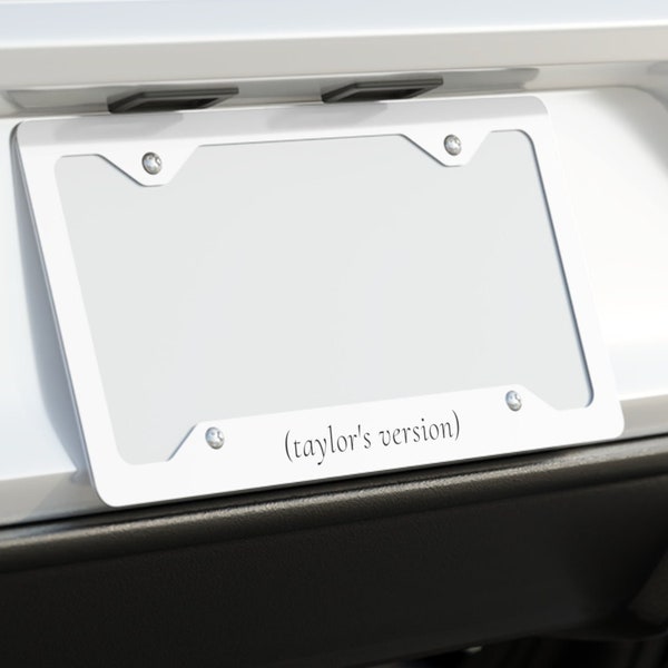 Buy Taylor Swiftie License Plate Frame Online In India Etsy India