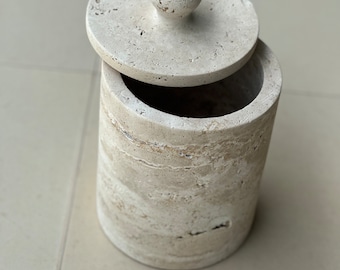 Marble Bath Basket Handcrafted from Turkey