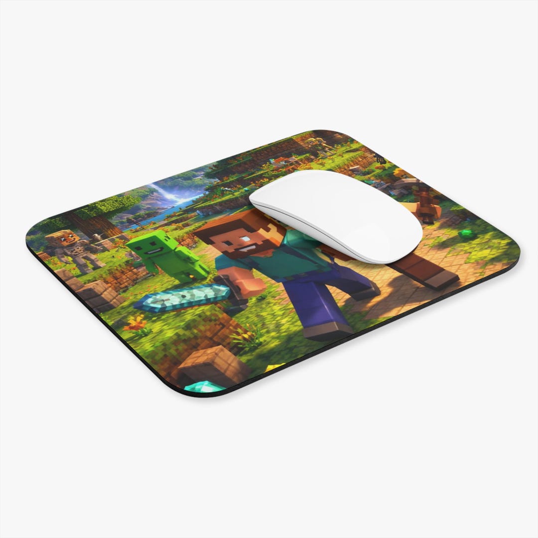 Gaming Mouse Pad | Minecraft Adventures - Etsy