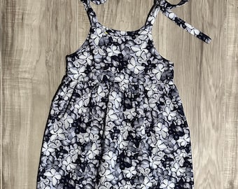 Girls 3T Butterfly Print Sundress