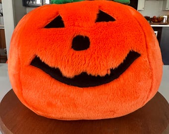 ヴィンテージ スティーブン・スミス 大型ぬいぐるみ ジャック・オー・ランタン パンプキン ハロウィン 秋飾り