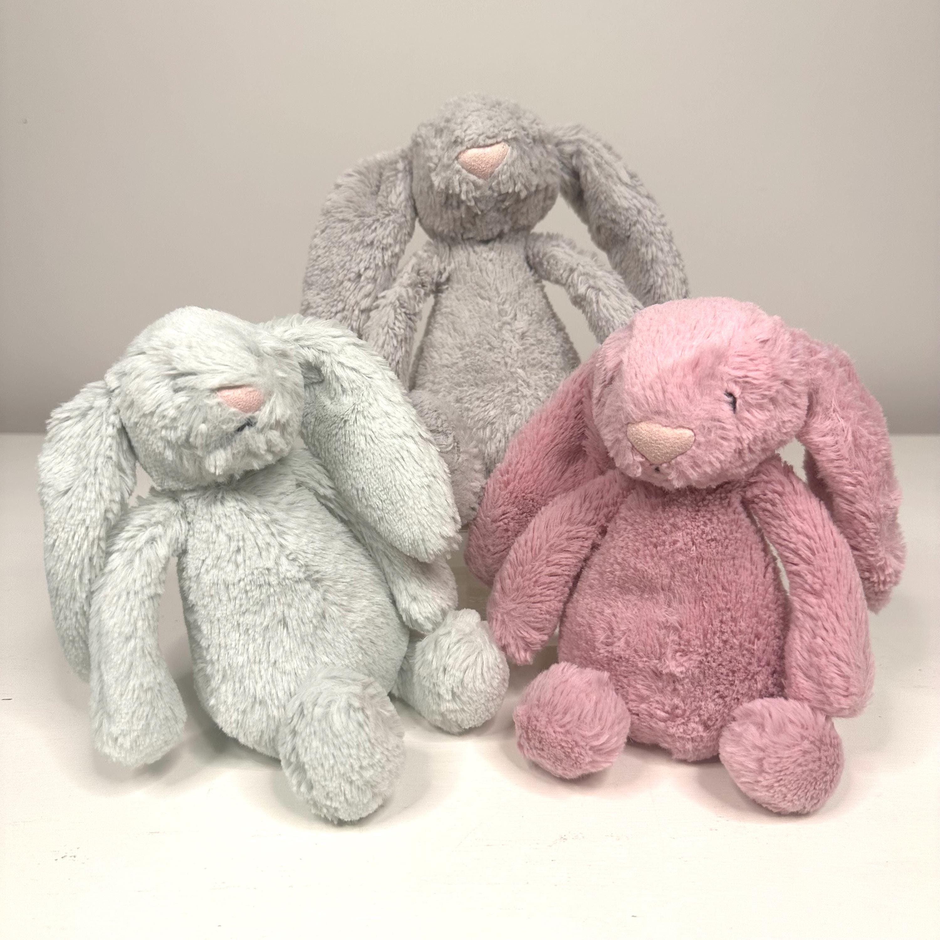 Jellycat Hot Pink Bashful Bunny - Etsy Canada