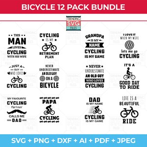 Fichier Svg de motard pour Cricut, Cycologue Png, Cycopath Shirt Png, Bundle Svg à usage commercial, Vélo coupe fichier, Silhouette Art, Téléchargement numérique