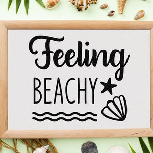 Vacation Svg Bundle, Beach Png, Commercial Use Cut Files For Cricut, Beach Quotes Clipart, Silhouette Design, Instant Digital Download, Jpeg