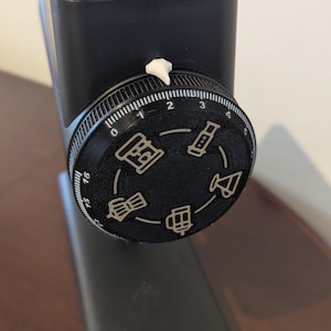 Timemore Sculptor 064 Custom Dial Overlay: Brew Icons & Indicator